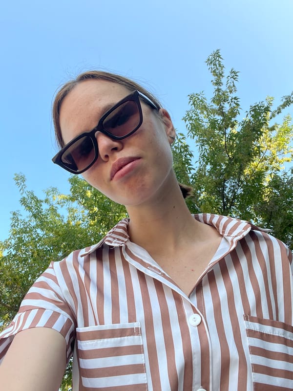 Summer outing in Chaikovsky: selfies, fruit, and grocery finds