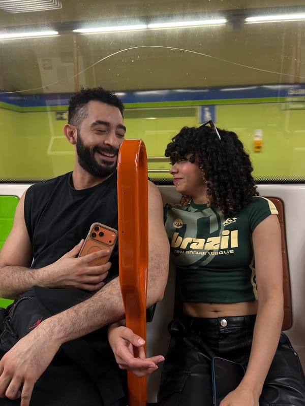 Two passengers spotted on Madrid subway car Tuesday evening
