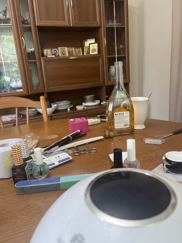 Home nail care and everyday domestic scenes in rural Moldova