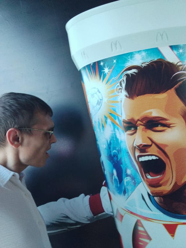 McDonald's FIFA World Cup promo takeover in Be'er Sheva
