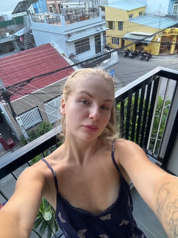 Nha Trang at sunset, rooftops and street food