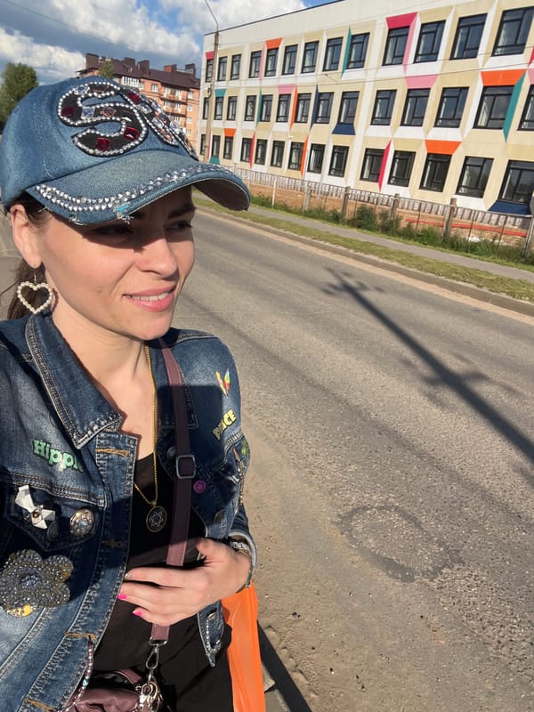 A relaxed day around Krasnoe-na-Volge, selfies and all