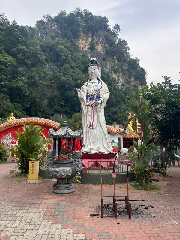 Exploring Ipoh's limestone cave temples and their deity statues