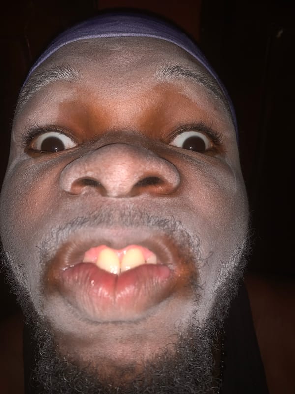 Man photographed in dimly lit setting in Onitsha
