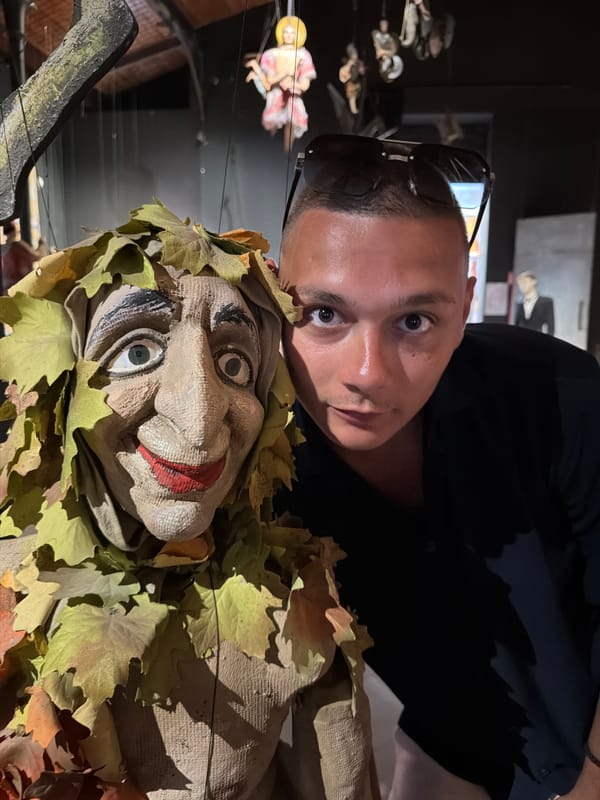 Exploring Palermo's international puppet museum on a July afternoon