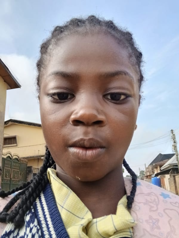 Portrait session captured in Jos, Nigeria morning hours