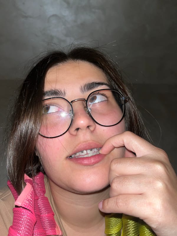 Late-night hair roller routine in a dim room, Koroviia