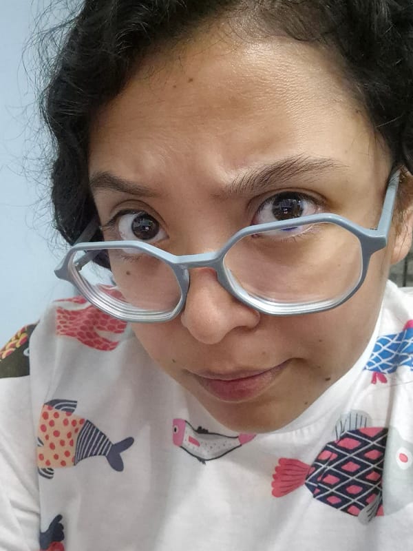 Woman programming late night in Puebla, Mexico
