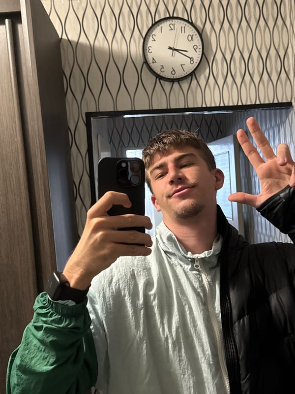 Man takes bathroom selfies in Sofia