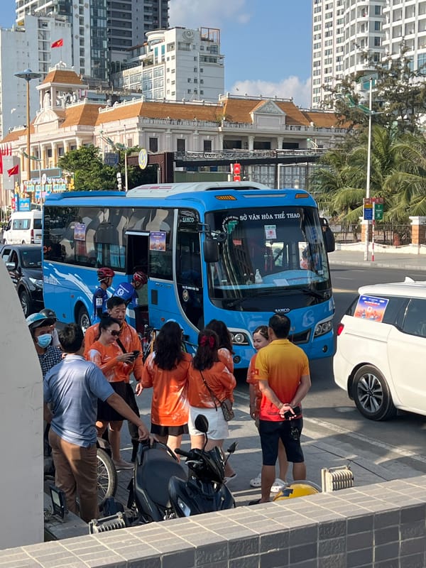 Routine street life documented across Nha Trang, Vietnam