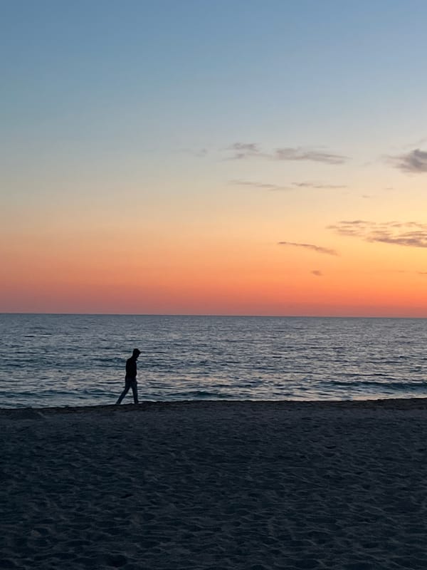 Twilight coastal scenes captured in Alanya, Turkey