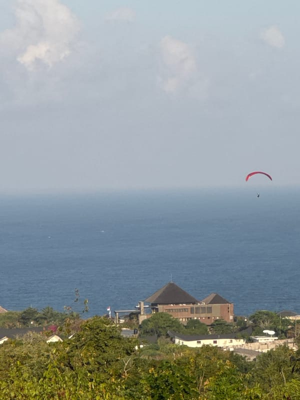 Hillside resort overlooks ocean in Kuta Selatan, Indonesia