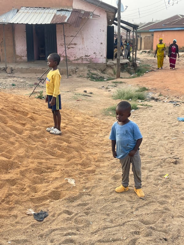 Daily life scenes documented in Jos residential area