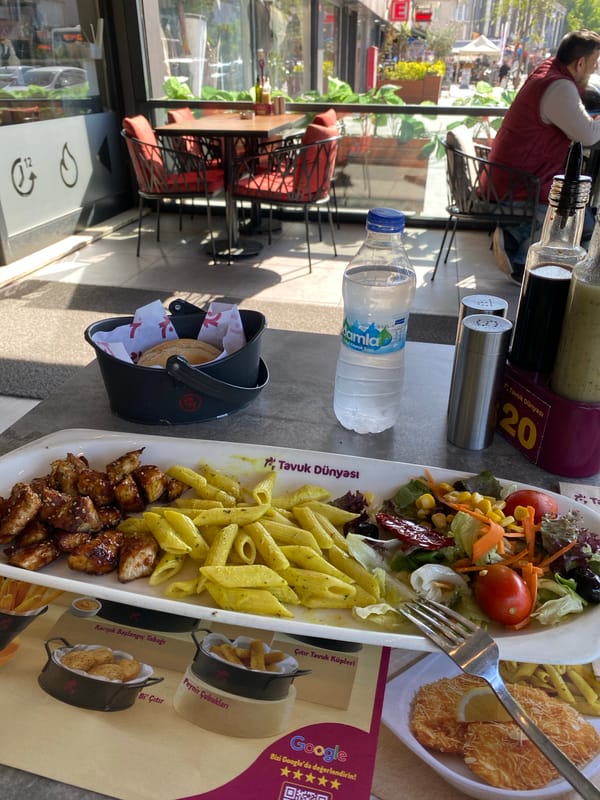 Lunch and shopping moments captured in Çekmeköy, Turkey