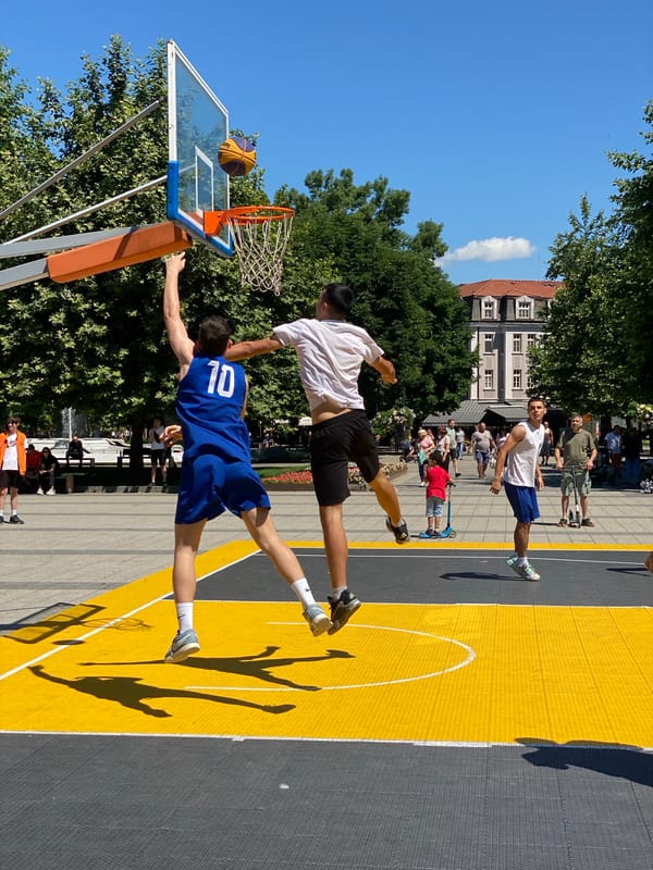 Basketball tournament at St. George Rotunda in Pleven