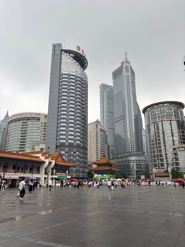 Urban scenes documented across Yuzhong District's mixed architecture