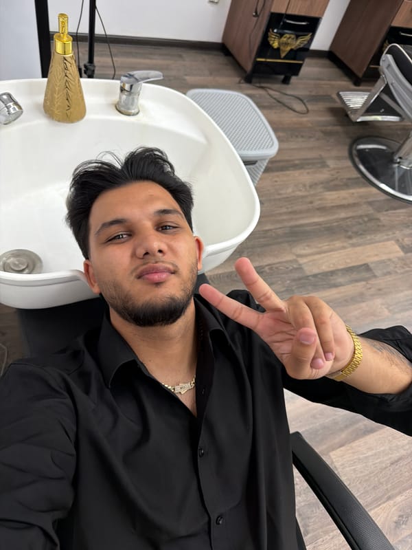 Routine barbershop visits documented in Pazardzhik, Bulgaria