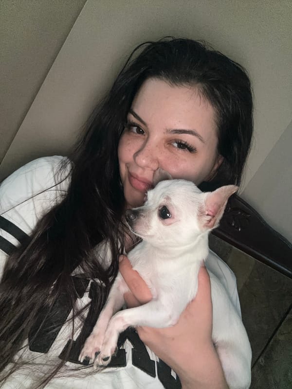 Woman takes extended selfie session with Chihuahua in Bulgaria
