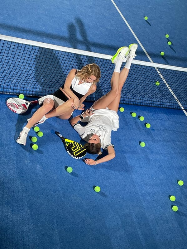 Padel players gather at Yekaterinburg indoor facility