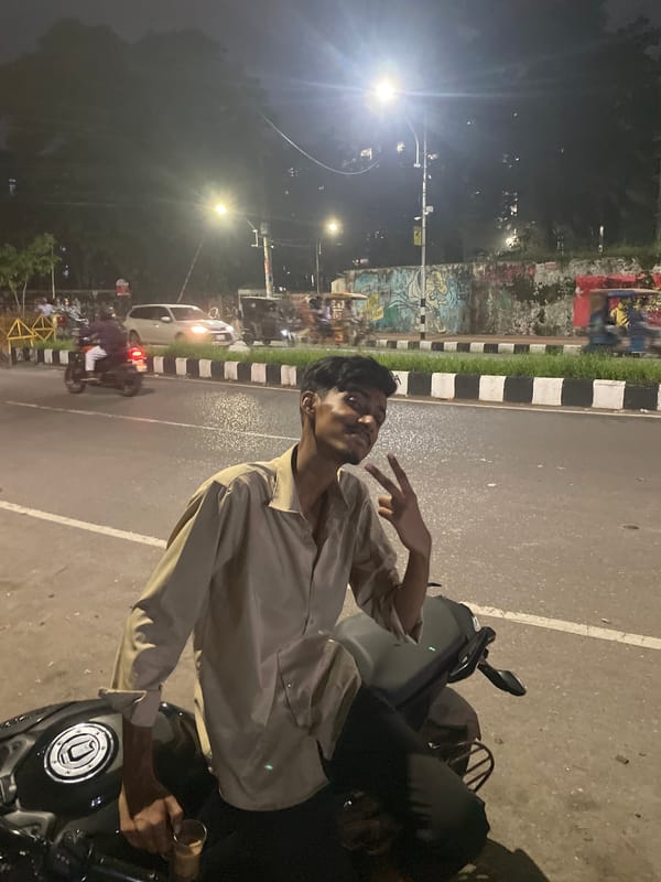 Evening street life documented across Dhaka neighborhoods