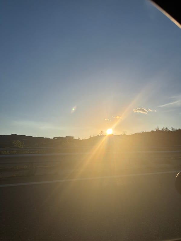 Bright sunburst observed over Belo Pole, Bulgaria
