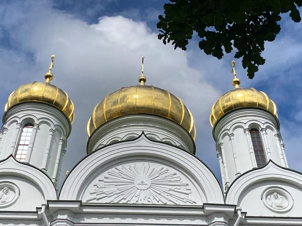 Afternoon at Catherine Palace and grounds, Pushkin