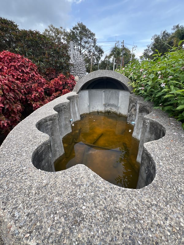 Exploring Ko Samui's iconic spiky concrete sculpture and gardens