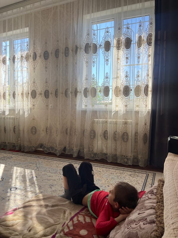 Domestic interior scenes documented in Kaspiysk home