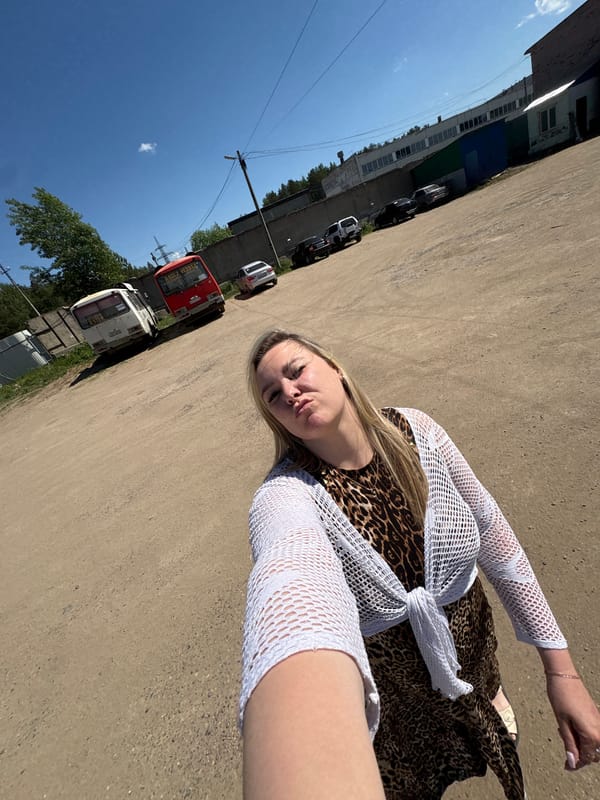 Morning street scenes captured in Noviy, Russia industrial area