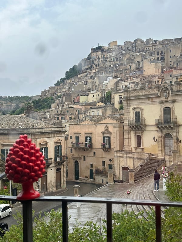 Morning moments captured in historic Modica, Italy
