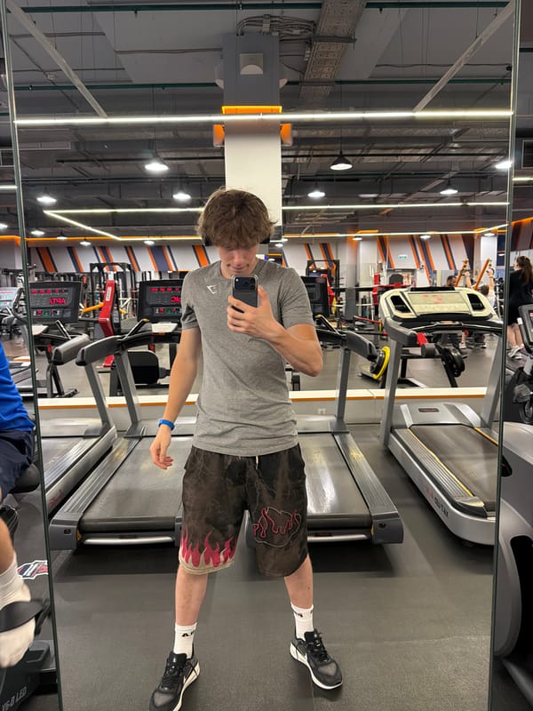 Gym visit in Nizhny Novgorod, selfies and kit on display