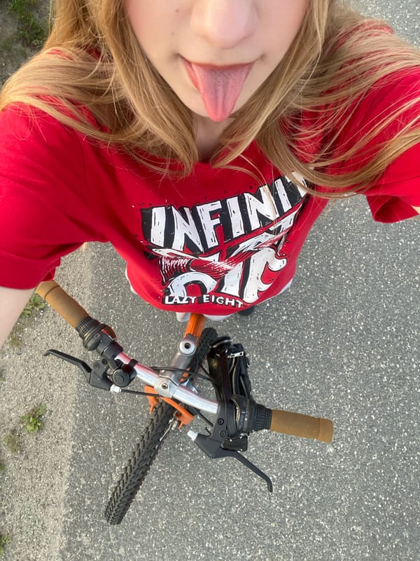 Evening bike ride on Wrocław's outskirts at golden hour