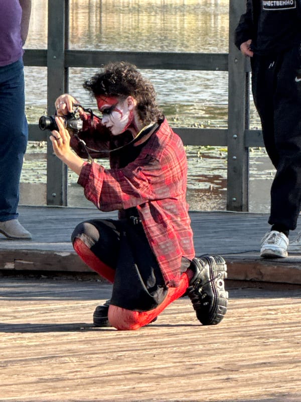 Rock festival and moto meetup at Votkinsk waterfront