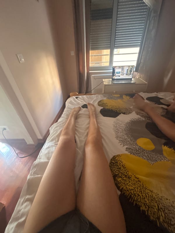 Private moments captured in Budva hotel rooms during afternoon