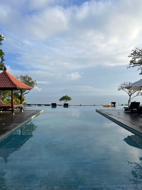 Luxury resort scenes captured in Kuta Selatan, Indonesia