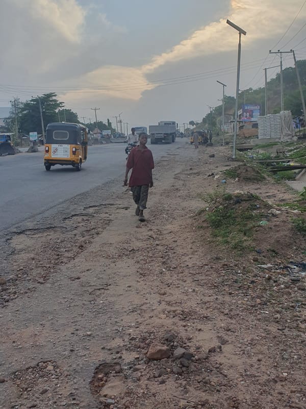 Everyday street life documented in Lokoja, Nigeria