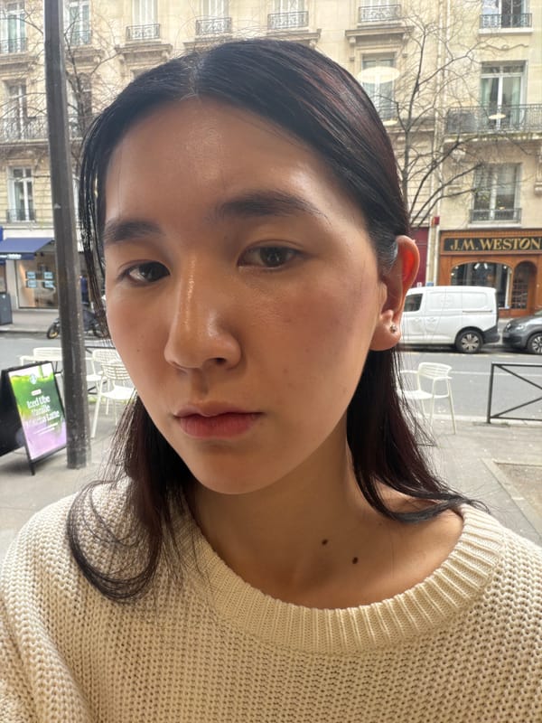 Portrait taken on Parisian street