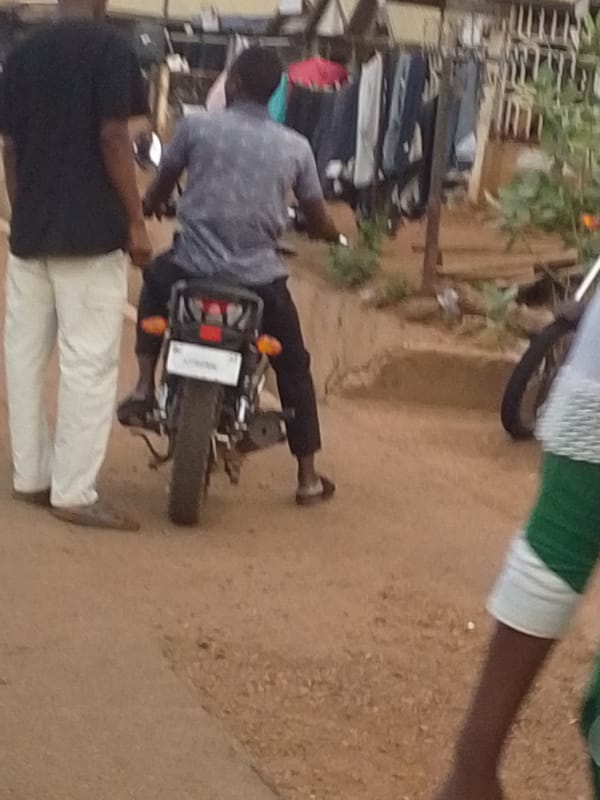 Street scenes and vehicle maintenance captured in Tamale Ghana