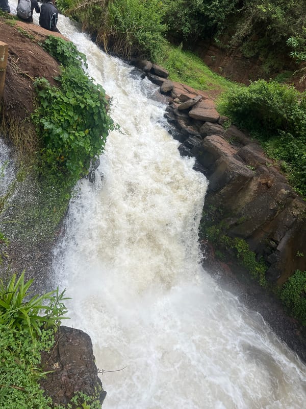 Chania Falls documented by multiple witnesses in Nyeri, Kenya