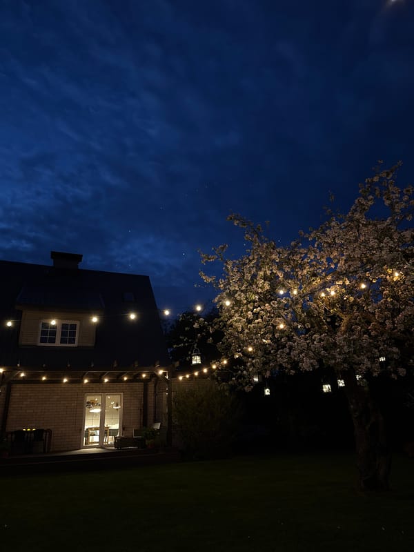 Evening domestic scenes captured in Carnikava, Latvia homes