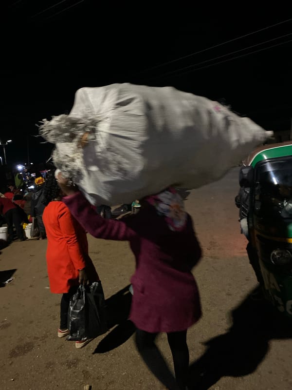 Evening life documented across Bukuru, Nigeria neighborhoods