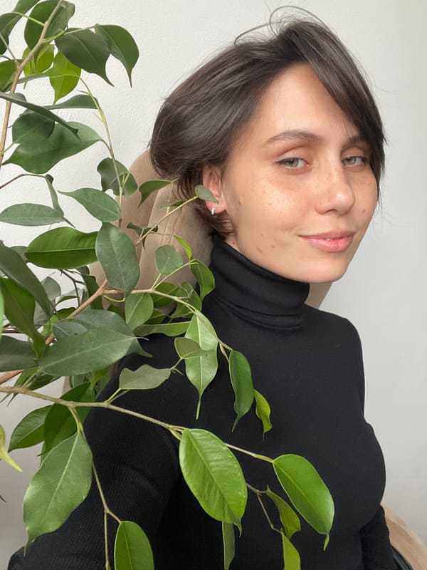 Portrait photograph taken of young woman in Izhevsk