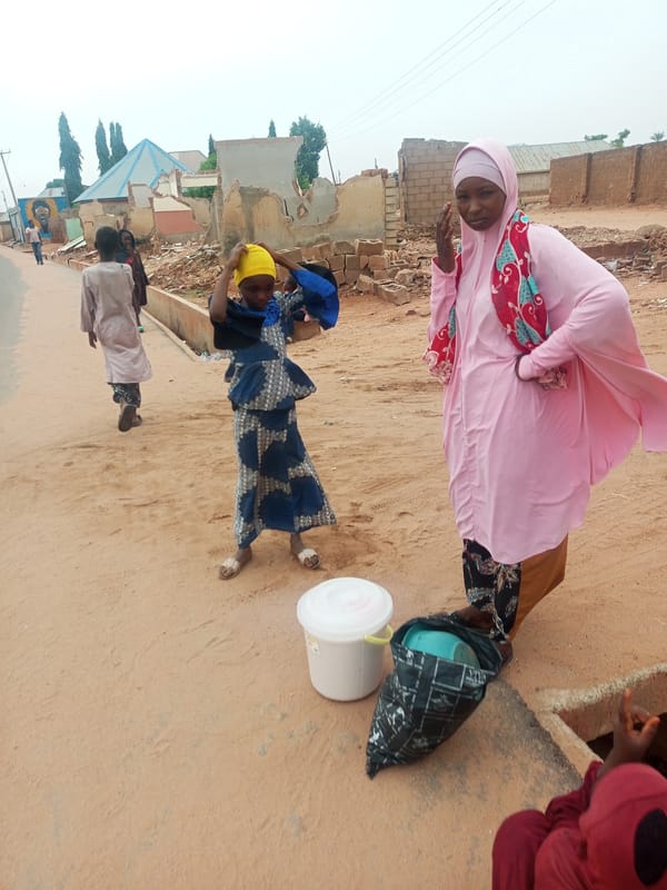 Morning street life documented across two Nigerian towns