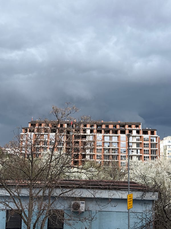 Witness documents everyday Sofia scenes during cloudy afternoon