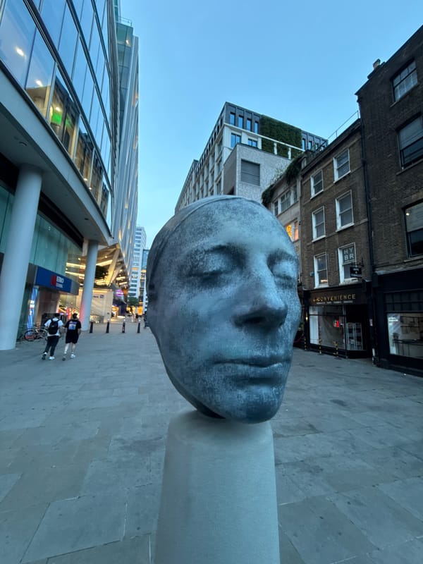 Evening street life documented across London locations