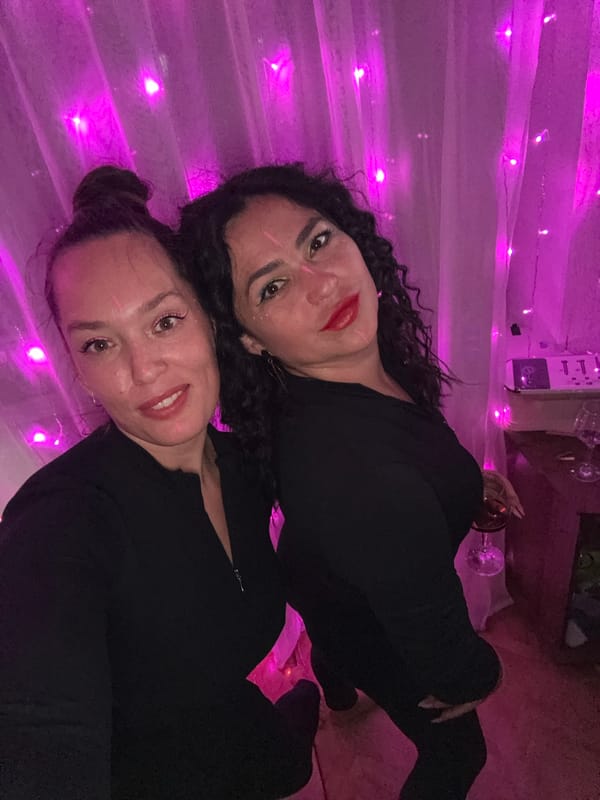 Photography session with pink lights captured in Chaikovsky, Russia