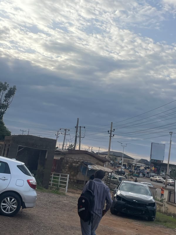 Street traffic and daily movement in Rafin Par, Nigeria