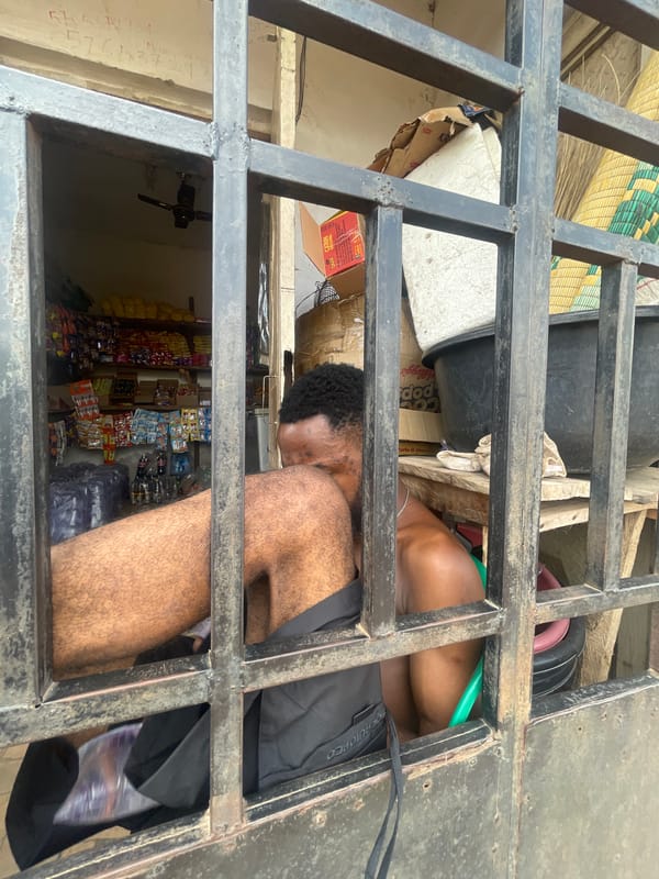 Man documented making calls, moving around Lokoja Nigeria