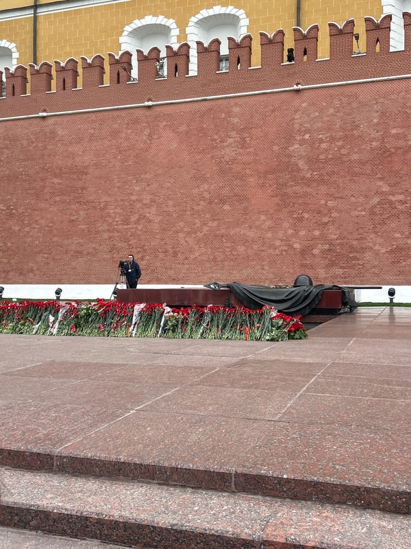 Victory Day commemorations observed near Kremlin with flowers, performances