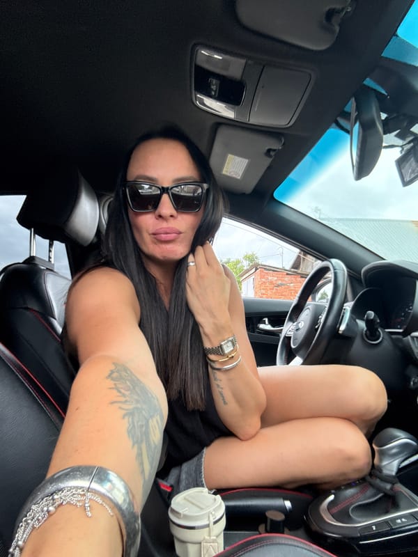 Quick selfie session in Chaikovsky, car and restroom mirror